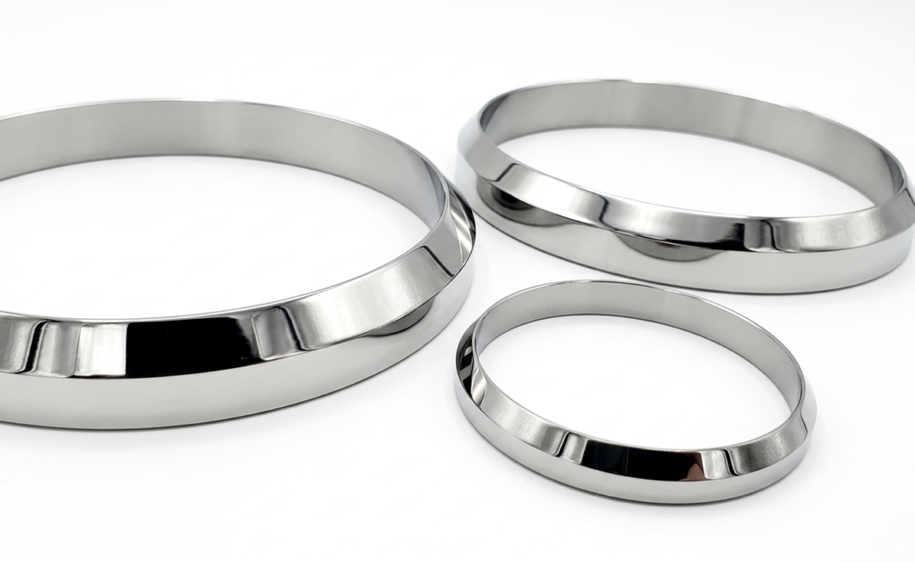 Ring-shaped silicone printing pad for pad printing