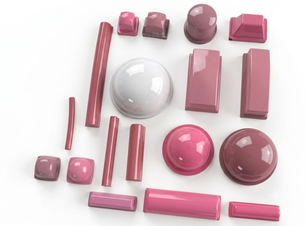 Silicone printing pad for precision pad printing